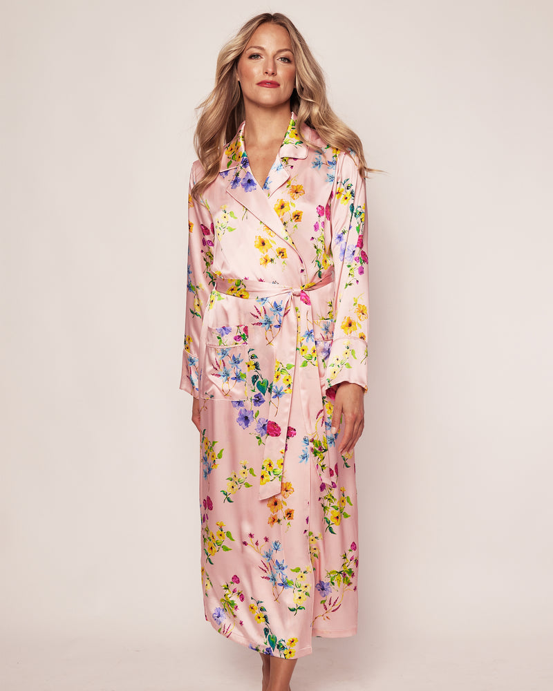 Original Pyjama Company Freya Bunny Bathrobe in Pale Pink Gingham |  Trotters – Trotters Childrenswear USA
